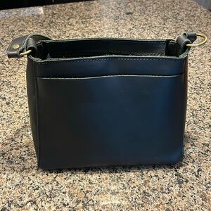 Portland Leather Triangle Shoulder Bag